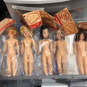 5 NEW OLD STOCK “CAROL DRESS HER YOURSELF DOLLS” IN ORIGINAL PACKAGES